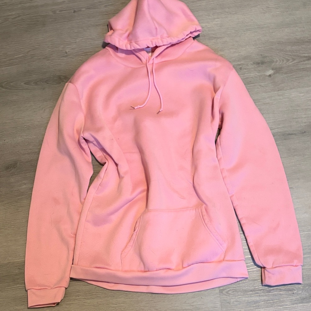 SHEIN Light Pink Women's Hoodie